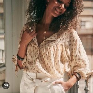 Sézane Cristina Blouse size 40